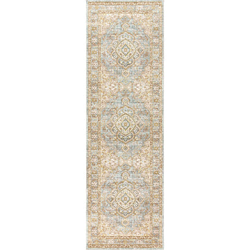 Khilana Floral Medallion Area Rug